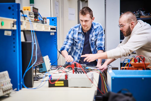 étudiants polytech